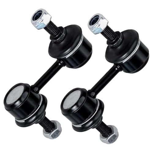 Image of Detroit Axle - Rear Upper Control Arms Sway Bars for BMW 525i 528i 530i 540i M5, 4 Upper Forward Rearward Control Arms with Ball Joints Assembly 2 Stabilizer Sway Bar Links Replacement