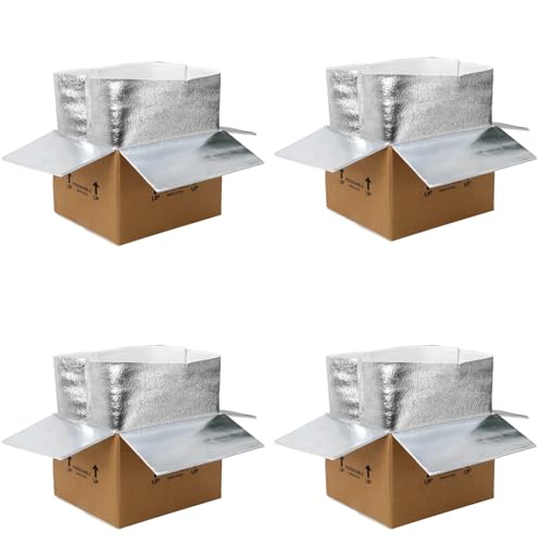 TUKYLIL Insulated Shipping Boxes (4-Pack)