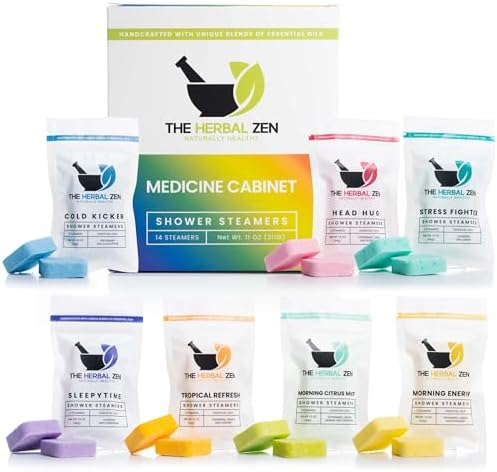 Shower Steamers Aromatherapy Tablets – Variety Pack - Shower Bomb...
