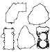 Motorcycle Engine Cylinder Gasket Kit 400 Compatible With Automotive Motorcycle Parts EX400 400 ABS SE KRT Edition Z400 ER400 2018 2019 2023