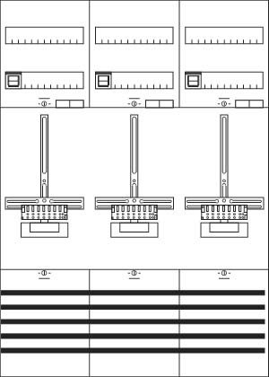 Striebel & John 2CPX035637R9999 KA2373 Zählerfeld Inhalt 1 St