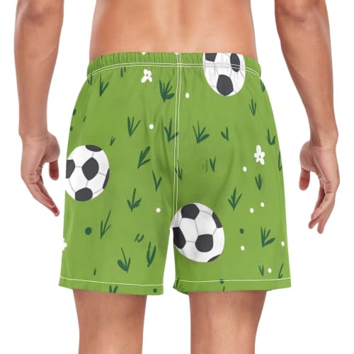 Bañador de secado rápido de fútbol para hombre ideal para la playa y piscina 2