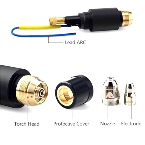Tête torche droite plasma P80 anti-vibration pour CNC - 4