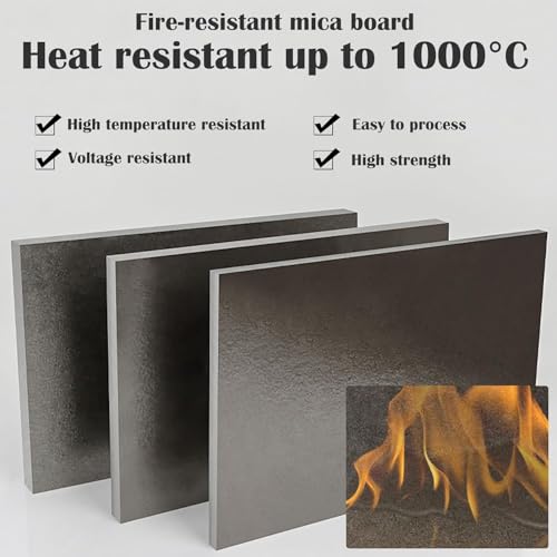 Lámina de mica para evitar sobrecalentamiento panel protector ignífugo de 8 mm 3