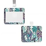 Facile à transporter : pratique pour attacher l'étui de protection à un porte-badge rétractable, un cordon ou une sangle plate à travers la fente centrale. Coque en plastique rigide avec fenêtre transparente idéale pour le personnel de bureau, les pompiers, les travailleurs d'entretien, les étudiants, les médecins, etc.