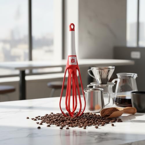Image of LAZYwindow Manual Hand Whisk, Foldable Plastic Egg Beater & Mixer | Comfortable grip for better handling