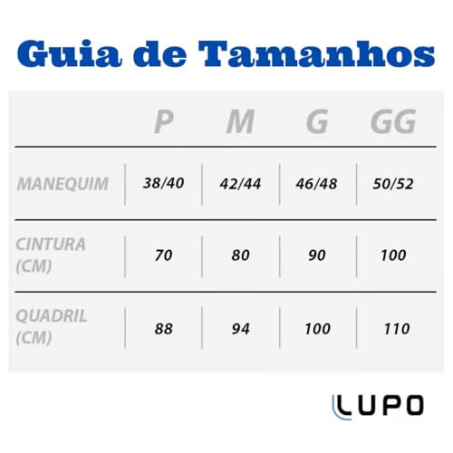 Kit 4 Cuecas Boxer Lupo Algodão Sortida M