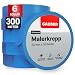 Produktbild GAUDER Malerkrepp (24 mm x 50 m) | 6x Kreppband für Malerarbeiten und Renovierungen | Abklebeband zum Streichen, Lackieren, Renovieren