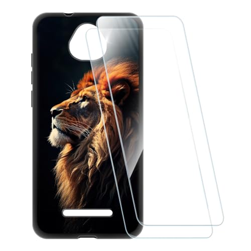 ESACMOT �v�����g�P�[�X + 2�������K���X�t�B���� Schok Volt SV55 SV55216 �Ƃ̌݊�������, �Ռ��z���\�t�g�J�o�[ HD�N���A (���C�I��1)