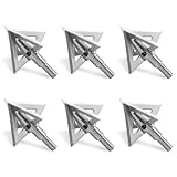 RUOERSISI 6/12 Pcs 100 Grain Stainless S...