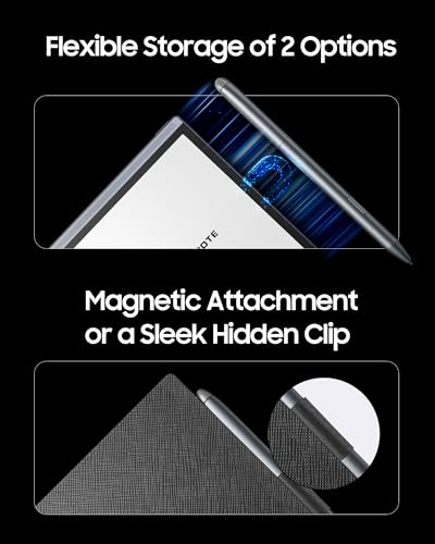 Tableta gráfica iFLYTEK AiNote Air 2 con pantalla E Ink, negro, 8,2 pulgadas — para estudiantes, sistema operativo Windows, incluye 5 recambios para lápiz y funda protectora miniatura 6