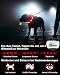 Joytale Leuchthalsband Hund USB Aufladbar Hundehalsband Leuchtend für Große Mittel Kleine Hunde und Welpe, Led Halsband mit 3 Modi für Sicherheit, Rot