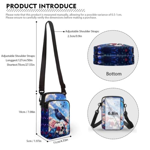 Image of Xpyiqun Small Crossbody Bag Women Phone Purses Sling Shoulder Handbag Cross Body Pouch Wallet Bags