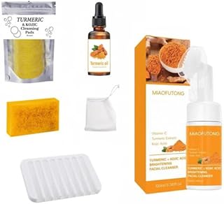Juego de cuidado de la piel de cúrcuma y ácid...
