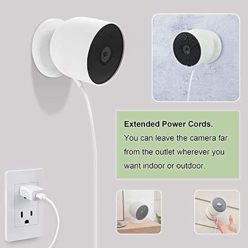 iMah Extended USB Power Charging Cable Compatible with Google Nest Cam (Battery), 6.56ft (2m) by iMah - Image 3