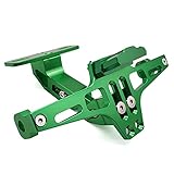 zx10r 2019 test Anwendung: Die Halterung kann mit Rücklicht (nicht enthalten) und herkömmlichen Kennzeichenplatten installiert werden.