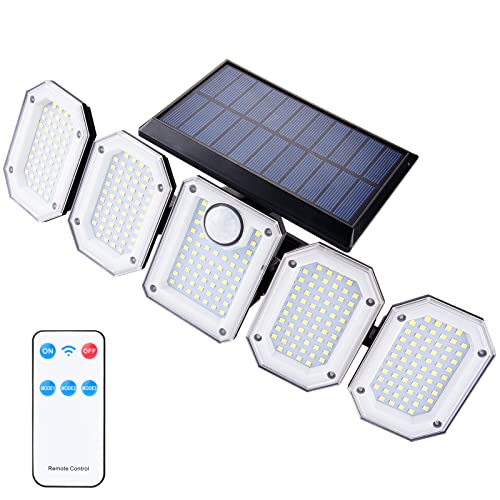 SIVQIKE Solarlampen für Außen,300 LED 2700LM Solarleuchten mit...