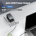 MOMAX Universal Travel Adapter,100W Fast GaN International Power Adapter, 2PD USB-C+2QC USB-A Travel Plug Adapter, US/UK/EU/AU Universal Charger for Laptops, Tablets, Phones Vision Pro 1-World