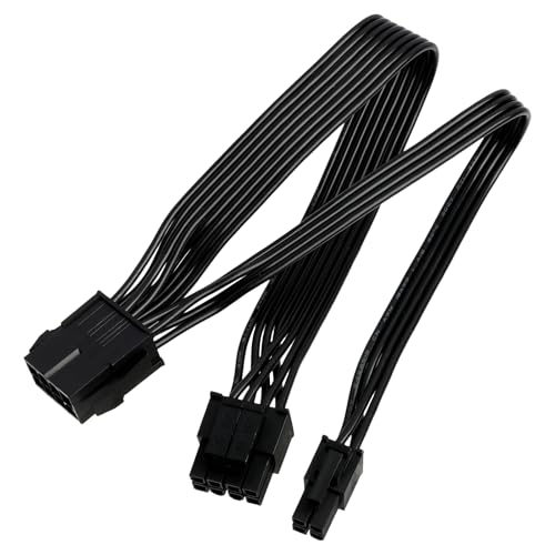 CPU 8 Broches vers CPU 8 Broches + 4 Broches, CPU 8 Broches Femelle vers CPU ATX 8 Broches (4+4) et ATX 4 Broches mâle,ATX Câble D'alimentation, Câble ATX...