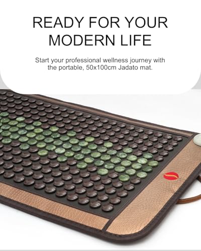 Image of Carefit Jadato Infrared Mini Heating Mat | Korean Stone Far Infrared Therapy for Pain Relief & Relaxation