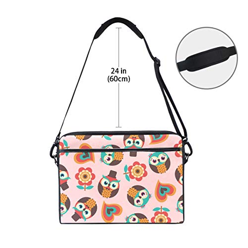 Funda para portátil de 14 a 15.4 pulgadas con búhos para evitar arañazos en tu mochila escolar 6