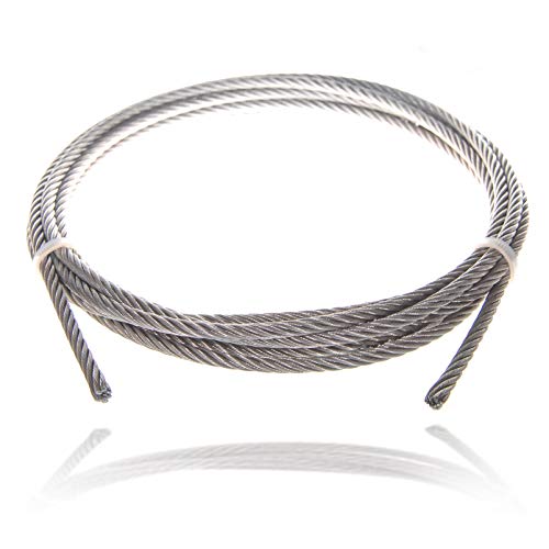 Drahtseile24 Edelstahlseil V4A 7x7