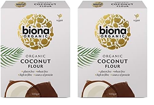 Biona Organic Coconut Flour, 500g (Pack of 2)