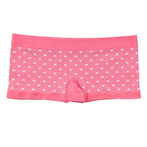 Alyce Intimates Pack of 10 Seamless Girls Boyshort, Solids & Prints4