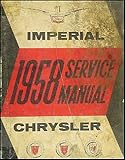 chrysler originalios dalys  1958 Chrysler and Imperial Repair Shop Manual Original