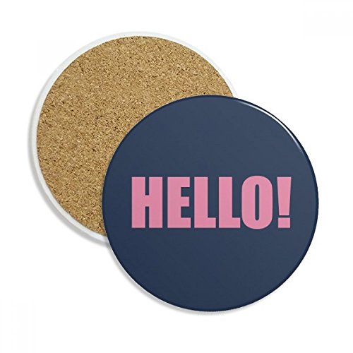 Coaster en céramique absorbante porte-gobelet multicolore pour la maison