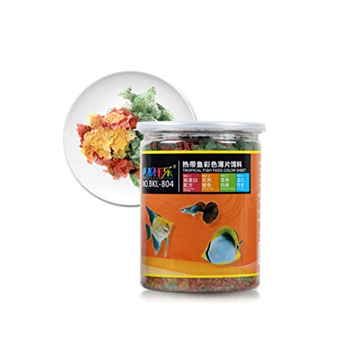 Alimento para peces de forraje, salmuera, proteína en escamas, alimento para peces, 170 g, tratamiento natural de proteínas para peces de acuario