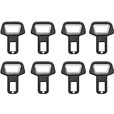 Hohe Kompatibilität:Sie erhalten 8 gängige Gurtadapter für den Alarmblock,für Kleinwagen, Kombis, Luxusautos, Transporter und Baustellen geeignet.
