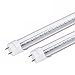 Maidodo 2x A+ T8 G13 LED Tubes Fluorescents Lampe Fluorescente 120cm 18W 1620LM 96SMD Blanc Naturel 4000-4500K Couverture Transparente