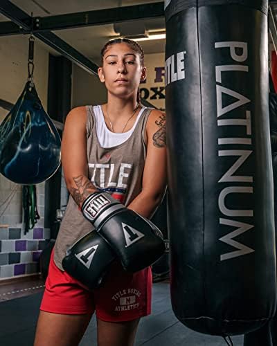 Title Platinum Prolific Training Gloves - Boxing Gloves, Boxing Training Gloves, MMA Gloves, Oz Training Gloves, Kickboxing Gloves, Punching Bag Gloves, Sparring Gloves