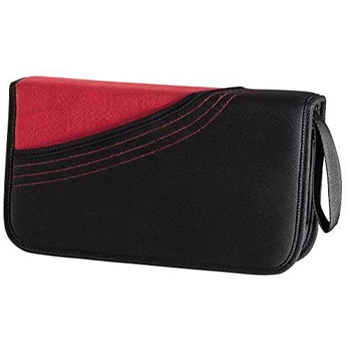 Hama Dynamic Cd Wallet 96, Black/red