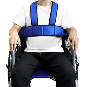 Loschen Rollstuhl Sicherheitsweste Blau