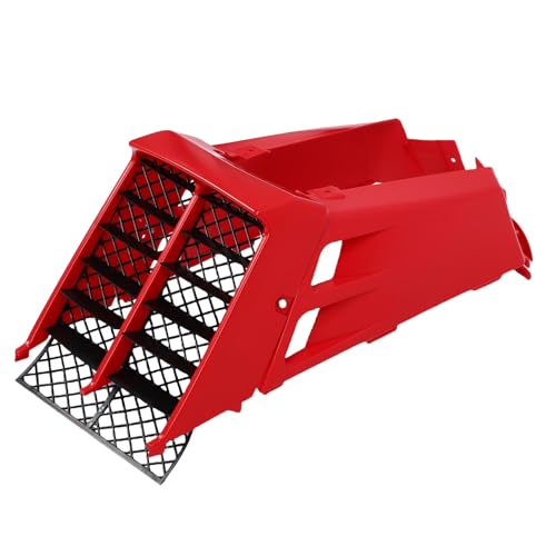 Couvercles latéraux Banshee 350 en plastique rouge YFZ350 1987-2006