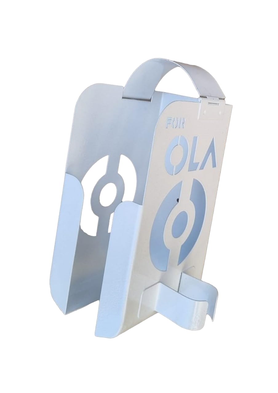 V-ON ENREGY Ola S1 Pro Charger Holder | Bracket Wall Mounted Protection | Ola S1 Matel Charger Bracket Wall Mount with Key Lock Protection
