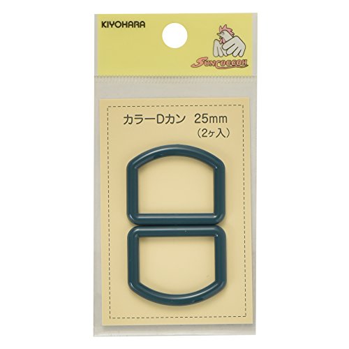 KIYOHARA サンコッコー カラーDカン 2個入り 内径25mm アースブルー SUN57-126