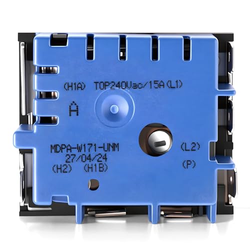 W10434452 WPW10434452 Dual Burner Infinite Switch Compatible with Whirlpool, Amana, Maytag, Kitchen Aid Ranges Stoves, Replaces PS11754687 PS3503258 AH3503258 EA3503258 AP6021365 2118918