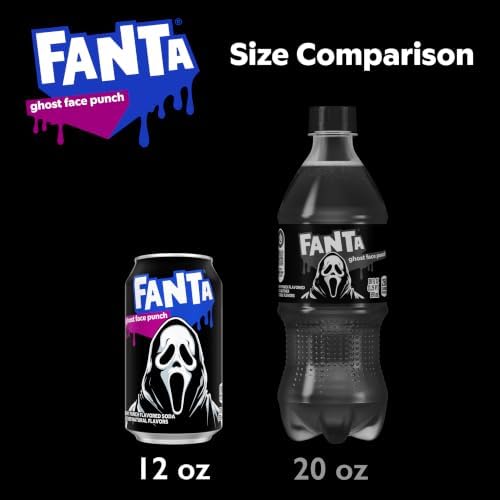 Fanta Ghost Face Punch Fridge Pack Cans, 12 fl oz, 12 Pack - 5