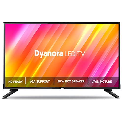 Dyanora 60 cm (24 inch) HD Ready LED TV with Noise Reduction, Cinema Zoom, Powerful Audio Box Speakers (DY-LD24H0N) Dyanora 60 cm (24 inch) HD Ready LED TV with Noise Reduction, Cinema Zoom, Powerful Audio Box Speakers (DY-LD24H0N)