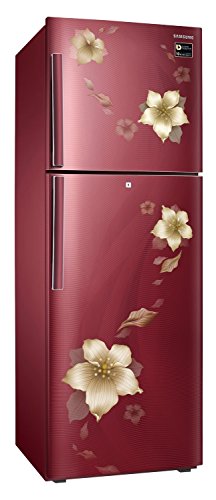 Image of Samsung 253 L 2 Star Frost Free Double Door Refrigerator Appliance(RT28N3342R2 /HL, RT28N3342R2 /NL, Star Flower Red, Inverter Compressor, 2022 Model)