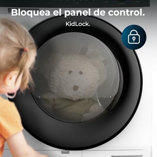 Miniatura 11 de Cecotec Secadora De Ropa 8kg Bomba De Calor Bolero Dresscode Dry 8330. Clase Equivalente A , 15 Programas Y Funciones Como Secado Automático, Planchado Fácil, Tambor Giro Bidireccional, Blanco