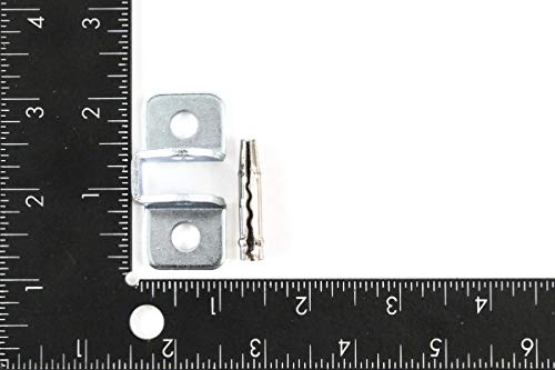 Red Hound Auto Door Check Bracket & Pin Compatible With Jeep (Cherokee 1984-2001, Comanche 1986-1992, Wagoneer 1984-1990) Replacement Repair 2 Door Set #TOP5