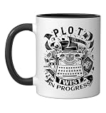 Screenwriter Script Writer Screenplay Screenwriting Ceramic Mug, Black/White, 11oz