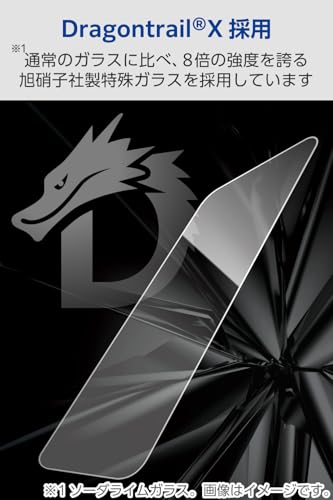 エレコム 【2枚入り】 iPhone SE (第2世代/第3世代) / 8 / 7 ガラスフィルム 硬度10H Dragontrail(R)X 強化ガラス 指紋防止 ラウンドエッジ加工 貼りやすい 極薄 飛散防止設計 ガイド枠付き PMWA22SFLGDTW