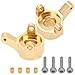 2Pcs Vgoohobby RC Counterweight Steering Cup,Brass Balance Weights Upgrade Parts Compatible with Axial SCX24 90081 AXI00002 1/24 RC Car