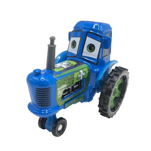 Toybeat Cars Series Frank Harvester Blue Cow Tractor Metal 1:55 Scale Diecast Vehicle