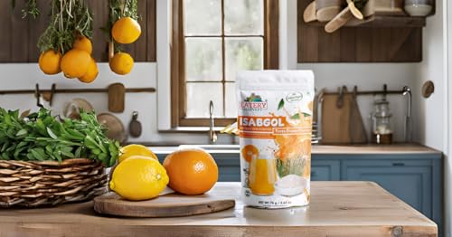 Image of by Saipro Psyllium Husk Isabgol Powder,75 gm SUGAR FREE, Diabetic friendly, 15 Days Serving, Daily fiber Mild Tangy Orange flavor|Boosts Digestion | Natural Constipation Relief Good fiber blend| ease digestion, all natural, No preservative, No added color